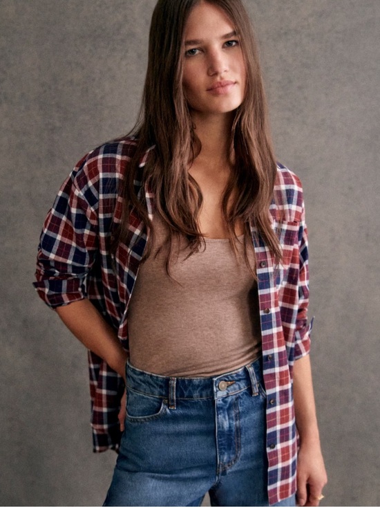 Sezane Tops - Sézane Max Shirt• Hastings Check Pattern• Size 34/ US 2/ XS